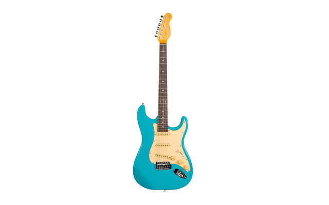 GUITARRA ELECTRICA OQAN AZUL QGE-RST4
