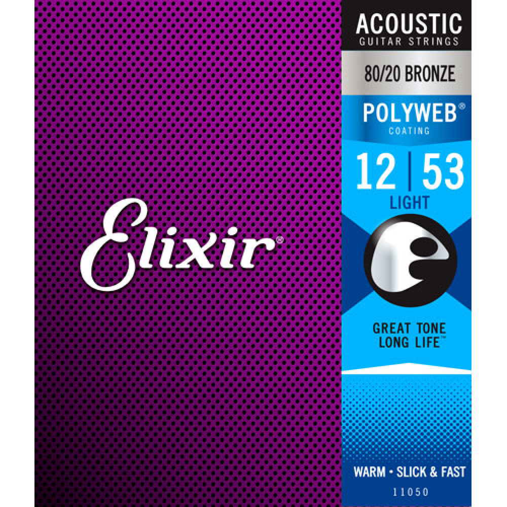 JUEGO CUERDAS ELIXIR ACUSTICA 12-53 11050