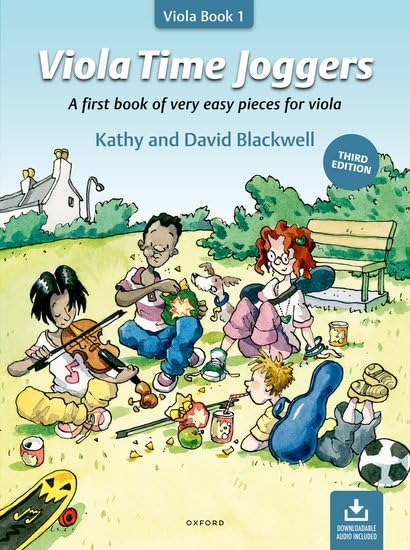 VIOLA TIME JOGGERS BOOK 1 + CD