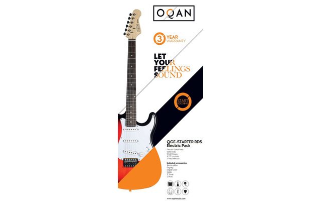 KIT GUIT ELEC QGE-STARTER ELECTRIC RDS