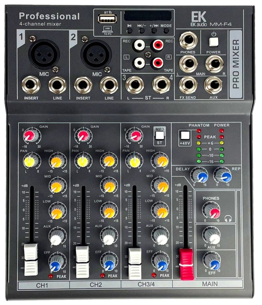MESA EK 4 CANALES EFECTOS MMF4