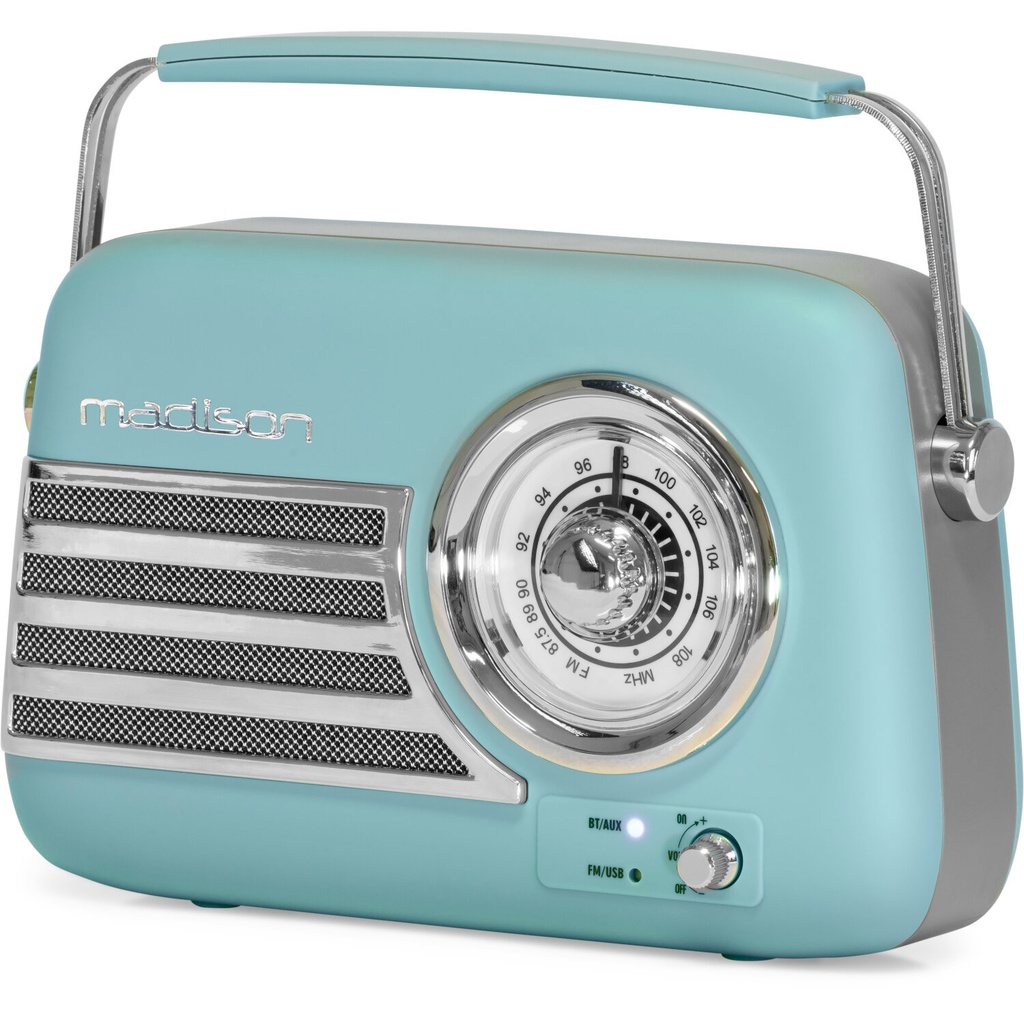 RADIO RETRO AZUL MADISON IBIZA