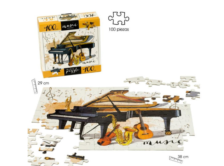 PUZZLE 100 PIEZAS INSTRUMENTOS