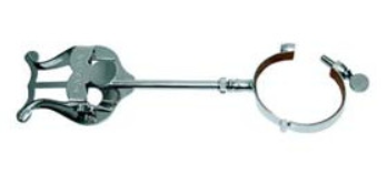 ATRIL MARCHA PARA OBOE PLATEADO ARGOLLA ABIERTA