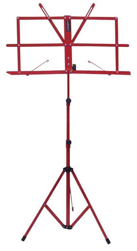 ATRIL PLEGABLE ADMIRA ROJO + FUNDA MUS006RD