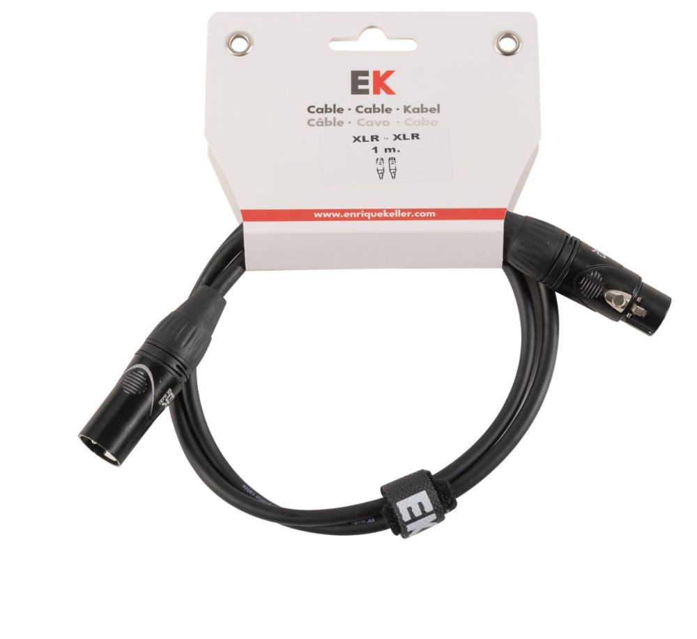 CABLE EK AUDIO XLR/XLR 6M PXX0016