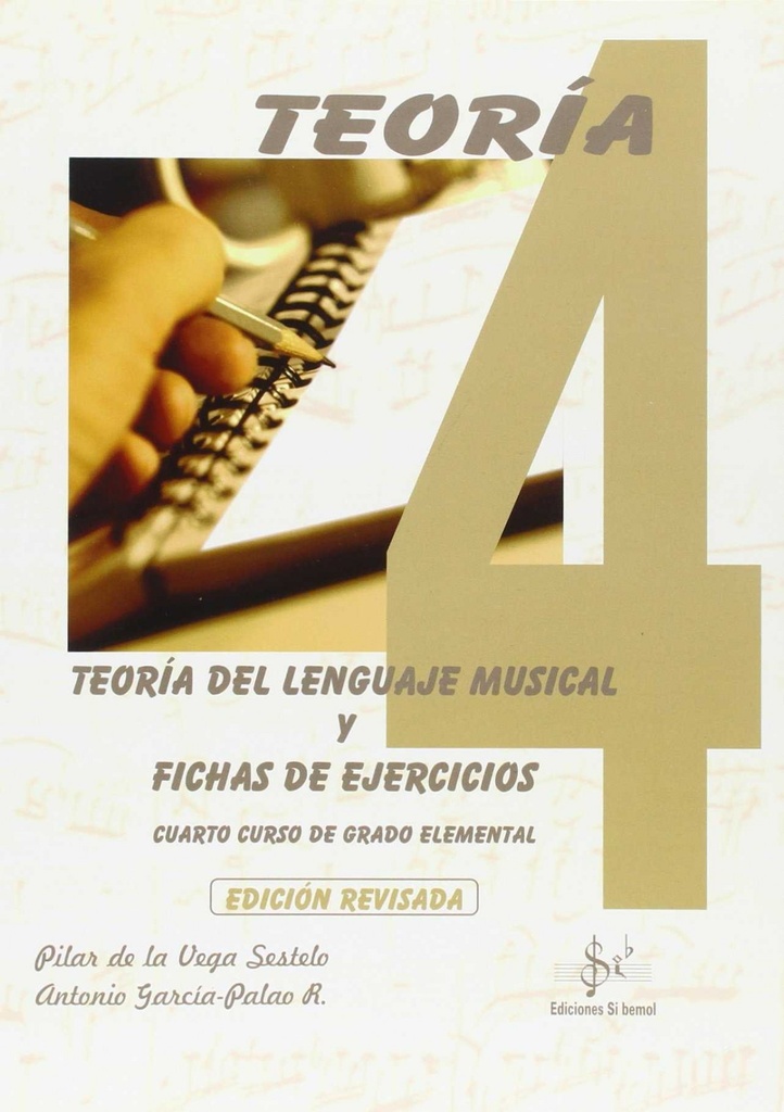 CUADERNO TEORIA LENGUAJE MUSICAL 4º G.E.