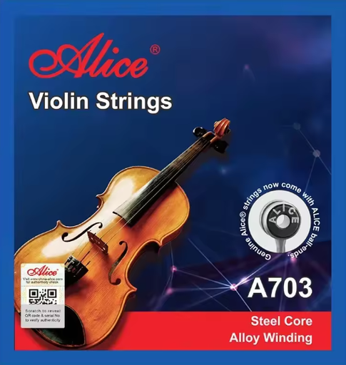 [6970379930410] JUEGO CUERDAS ALICE VIOLIN A703