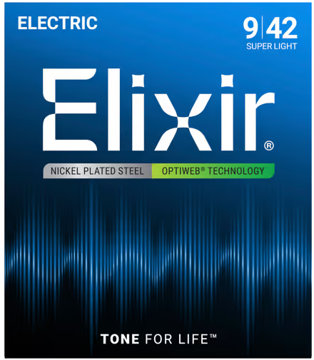 [3804222] JUEGO CUERDAS ELIXIR ELECTRICA 09-42 19002