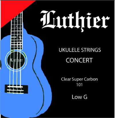 [728816000235] JUEGO CUERDAS UKELELE CONCIERTO LUTHIER LOW G AND HIGH G