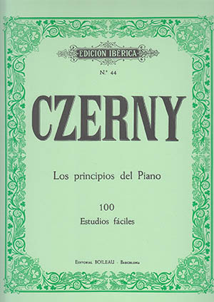 [9788480203586] LOS PRINCIPIOS DEL PIANO 100 ESTUDIOS FACILES CZERNY
