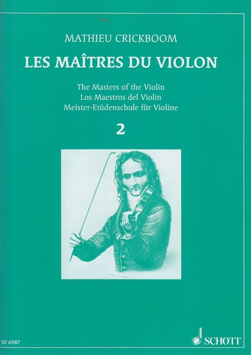 [9790543500594] MATHIEU CRICKBOOM MAESTROS VIOLIN II