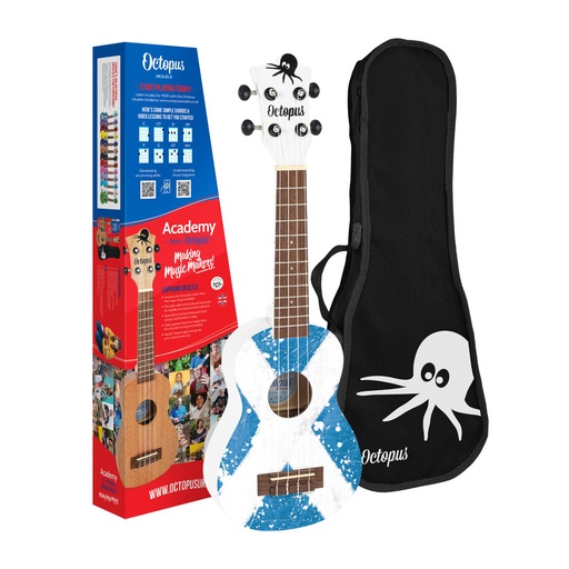 [5056318303918] UKELELE OCTOPUS UK-205SAL SALTIRE