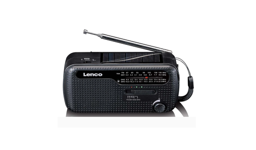 [A005561] MONO SOLAR CRANK RADIO WITH LIGHT MCR-113BK