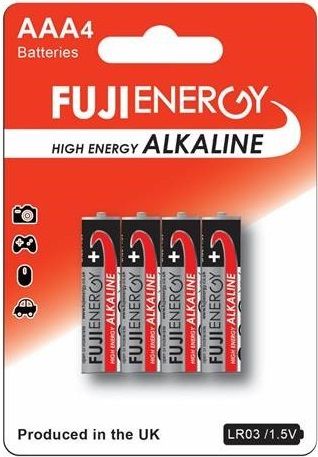 [AAA4] BLISTER 4 PILAS ALCALINAS FUJIENERGY LR03 FUJITSU AAA4