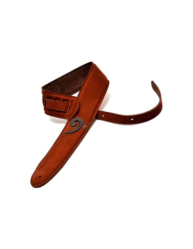 [KEY F] CORREA GUITARRA CUERO KEY F BOURBON STRAP GUITAR