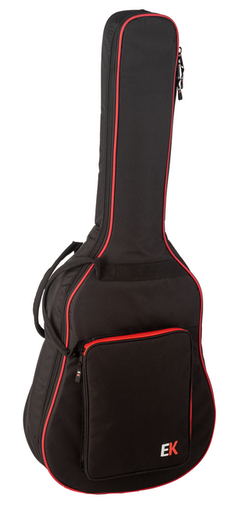 [FGA10RD] FUNDA EK GUITARRA ACUSTICA ROJA 10MM