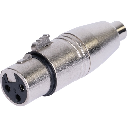 [18-5578] ADAPTADOR XLR HEMBRA/RCA HEMBRA