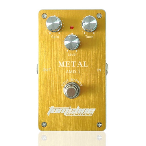 [AMD1] PEDAL GUITARRA TOMSLINE METAL AMD-1