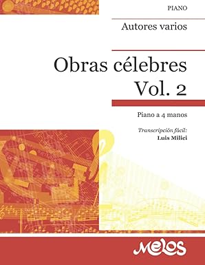 [9798483250258] OBRAS CELEBRES VOL. 2 PIANO A 4 MANOS
