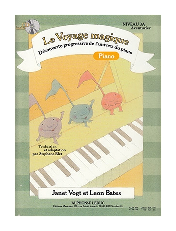 [LED2552] LE VOYAGE MAGIQUE 3A +CD
