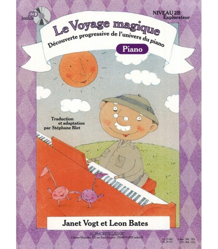 [LED2627] LE VOYAGE MAGIQUE NIVEAU 2B EXPLORATEUR +CD