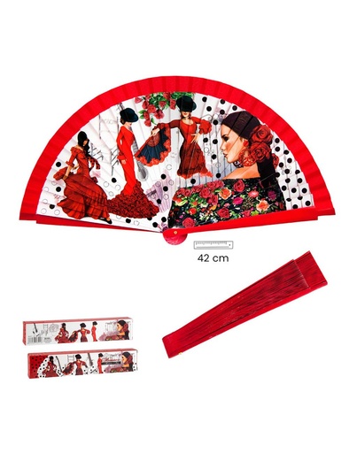 [8435266185116] ABANICO FLAMENCA