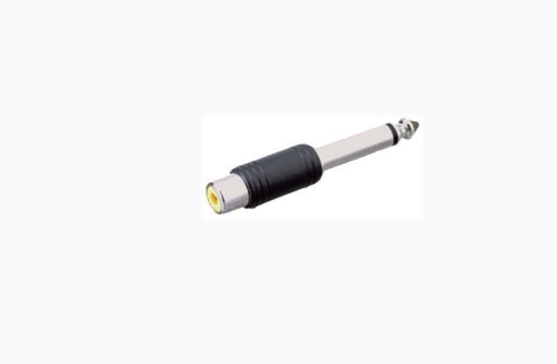 [A084] ADAPTADOR RCA H-JACK MONO 1/4 A084