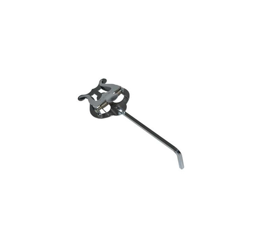 [8435040701341] ATRIL MARCHA TROMPETA SUPER CURVADO PLATEADO