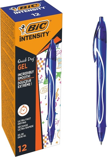[3086123457560] BOLIGRAFO BIC GEL-OCITY QUICK DRY COLOR AZUL