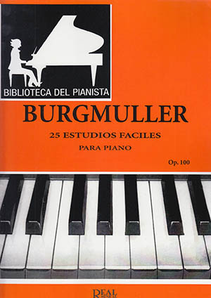 [9788438702284] BURGMULLER 25 ESTUDIOS PARA PIANO