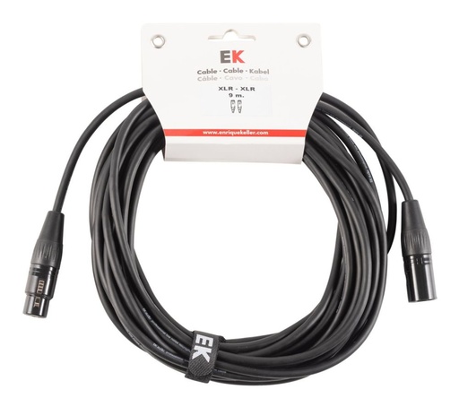 [8436032369273] CABLE EK AUDIO NXX0019 NEUTRIK  XLR/XLR 9M