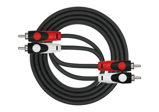 [665895719460] CABLE KIRLIN 1,5M A-402G/BK 2RCA-2RCA