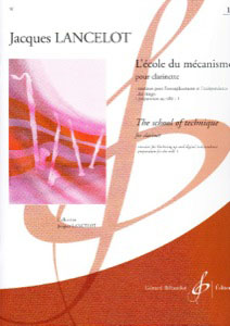 [9790043036920] L'ECOLE DU MECANISME POUR CLARINETTE