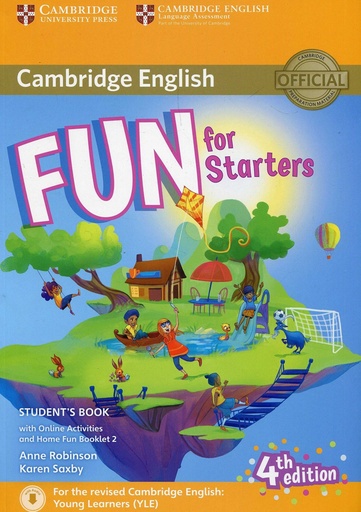 [9781316617465] FUN FOR STARTERS 4ED SB/HOME