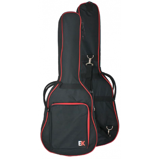 [FGA15RD] FUNDA EK GUITARRA ACUSTICA ROJA 15MM