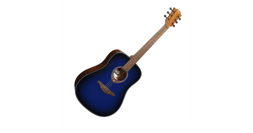 [3700166372610] GUITARRA ACUSTICA LAG EDICION LIMITADA AZUL